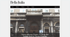 Desktop Screenshot of bellaitalia.co.nz